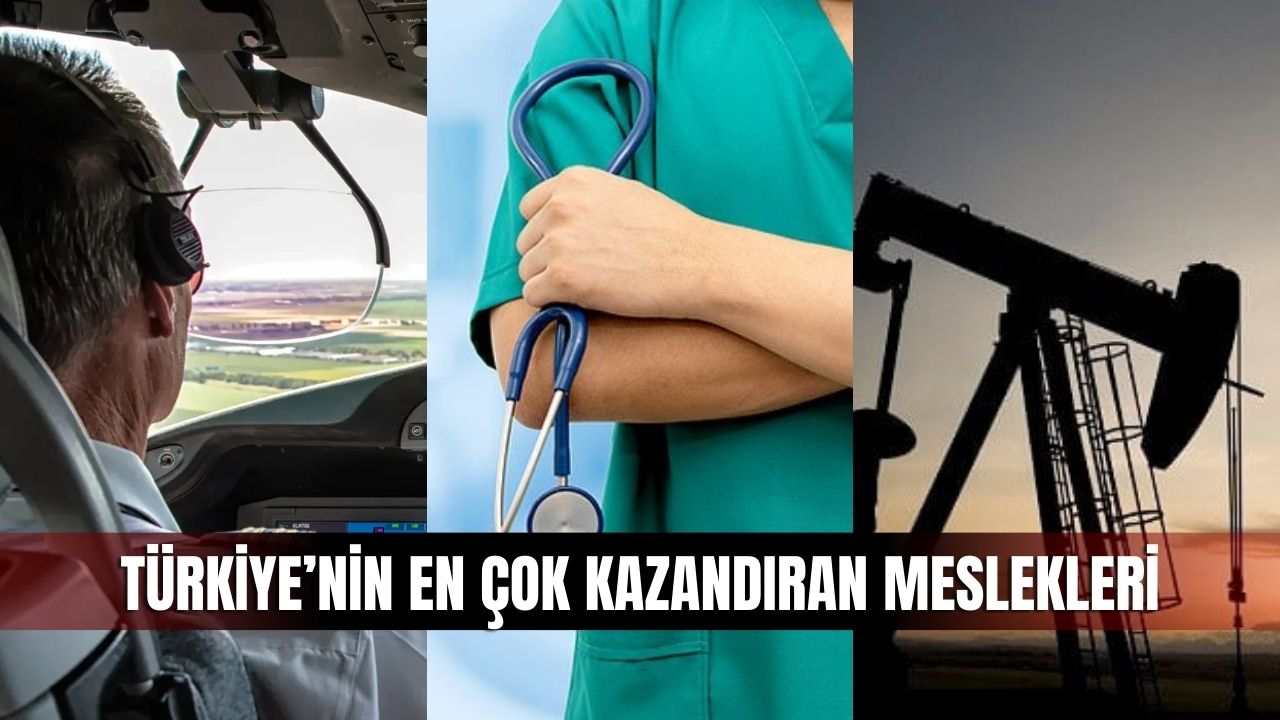 En Çok Kazandıran Meslekler Açıklandı! 456 Bin TL’ye Varan Gelirler Dikkat Çekiyor