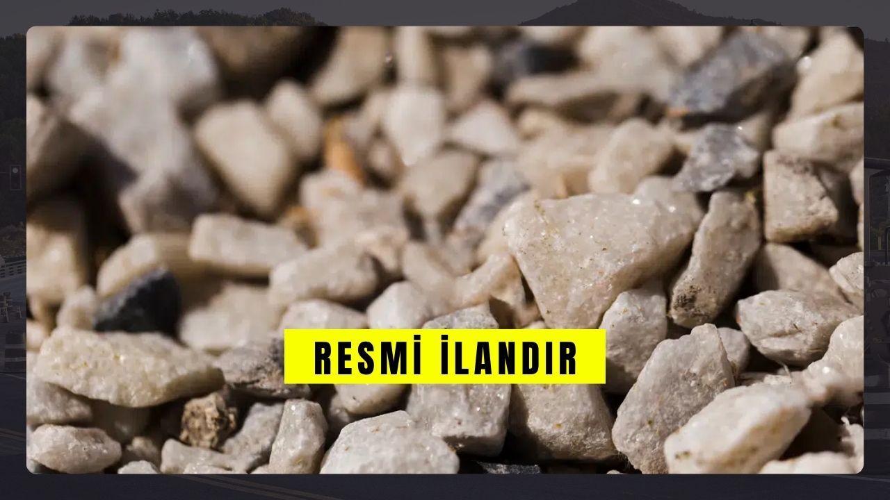 KIRMATAŞ MALZEMELERİ (KIRILMIŞ VE ELENMİŞ OCAK TAŞI) SATIN ALINACAKTIR