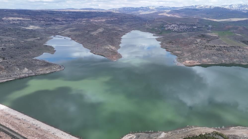 Sivas 4 Eylül Barajı son 15 yılın en yüksek su seviyesine ulaştı