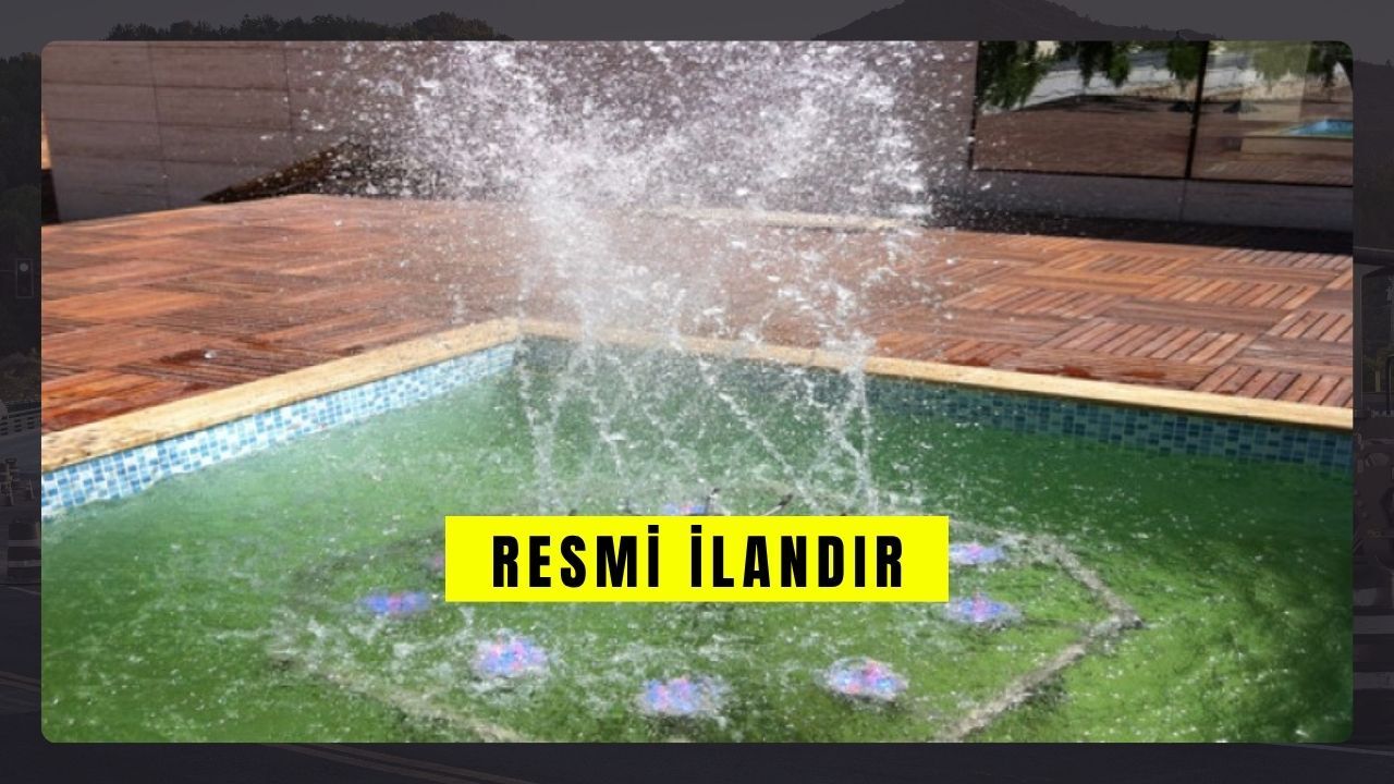 HAVUZ FISKİYE SİSTEMİ MALZEMESİ SATIN ALINACAKTIR