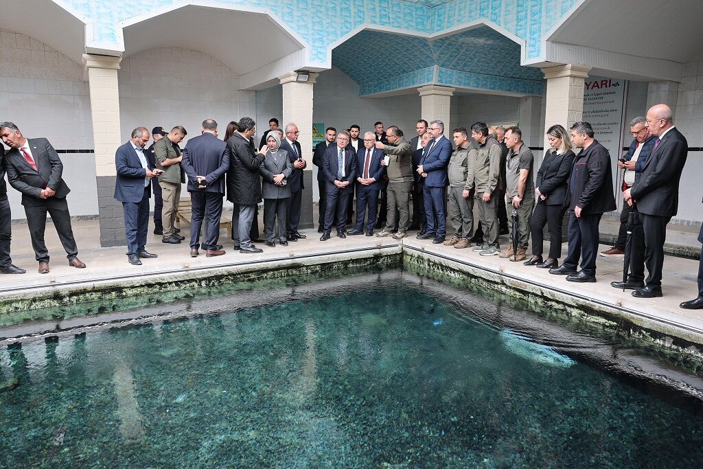 Sivas Balıklı Göl Parkı'nda Abdullah Güler incelemesi