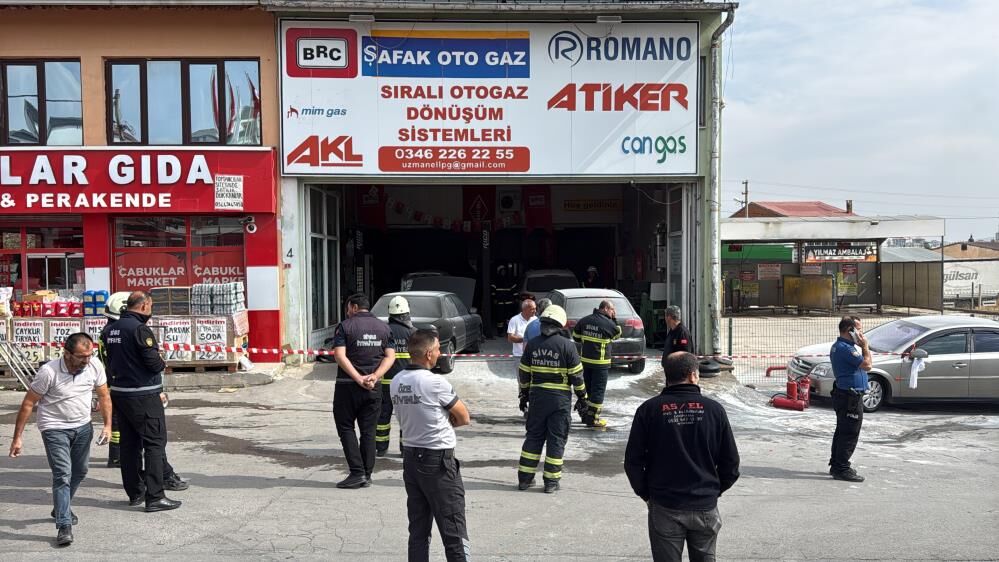 SON DAKİKA: Sivas’ta toptancılar sitesinde patlama! 5 kişi yaralı