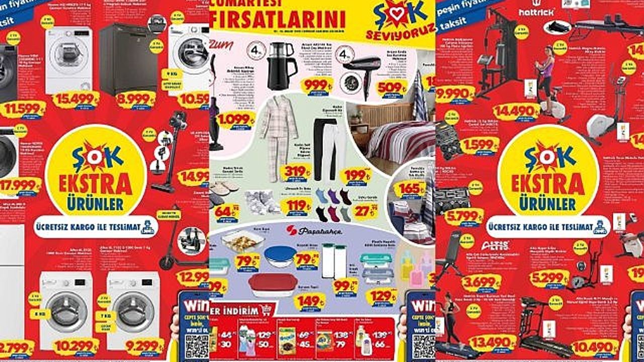 23 Aralık ŞOK aktüel ürünler kataloğu, ŞOK Market 23 Aralık cumartesi hafta sonu ürün kataloğu