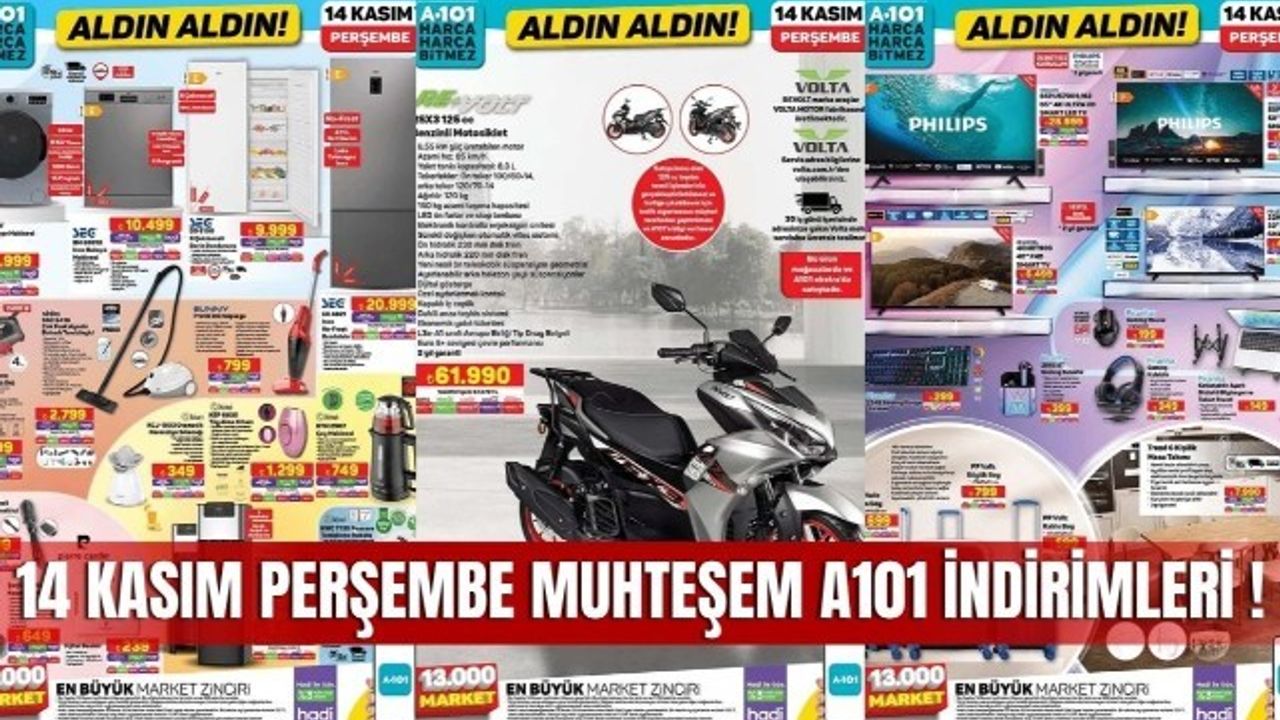 A101 14 Kasım 2024 Aktüel Kataloğu, A101 Market 14 Kasım Perşembe İndirimli Ürün Kataloğu