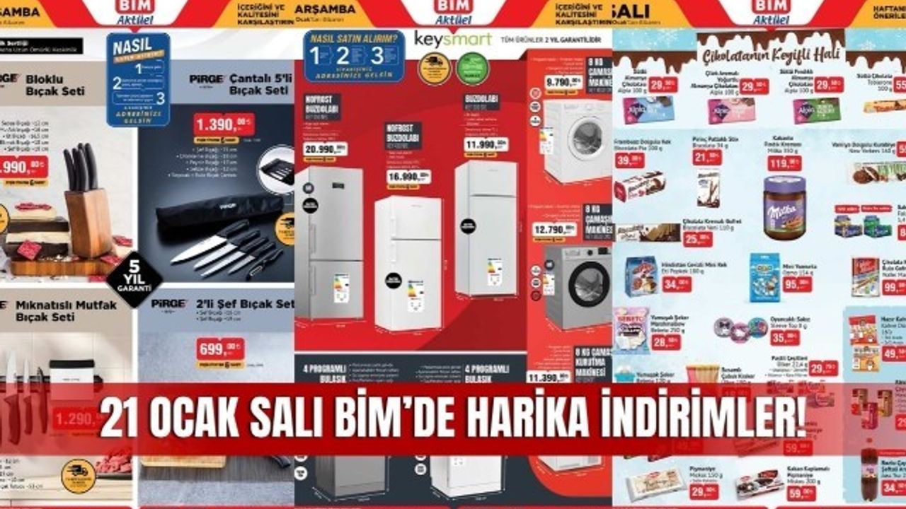 BİM 21 Ocak 2025 Aktüel Kataloğu: Sivas'taki BİM Marketlerinde Kaçırılmayacak Fırsatlar!