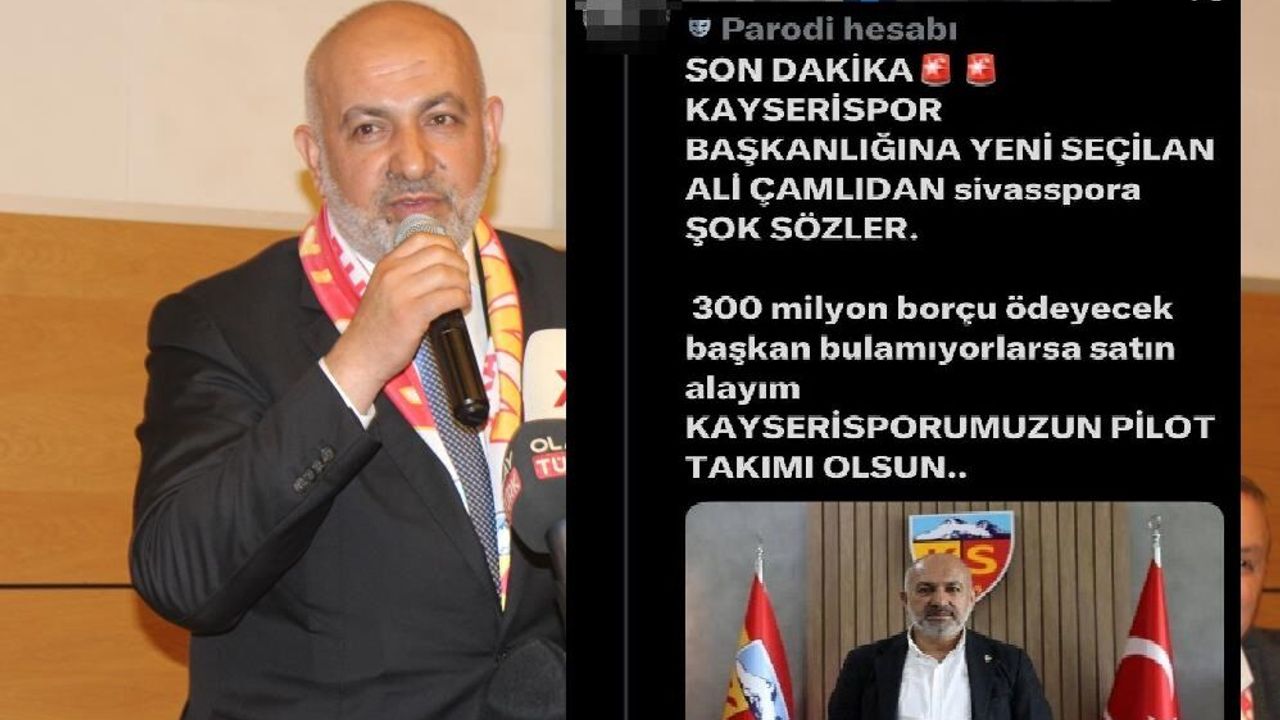 Sivasspor'a çirkin açıklamaya Başkan'dan düzeltme
