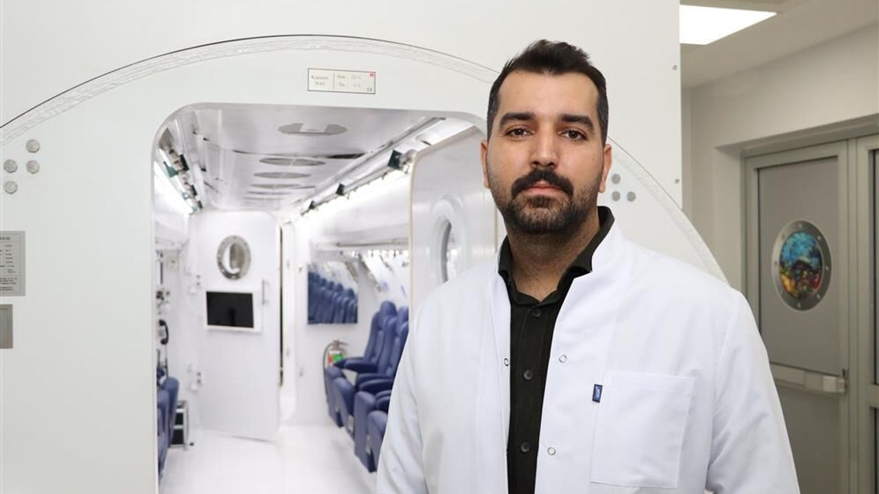 Sivas'ta Sualtı Hekimliği ve Hiperbarik Tıp Uzmanı göreve ba