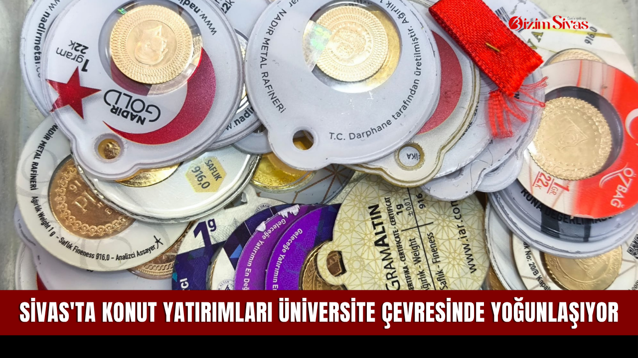 Gram altına talep arttı: Sivas’ta düğün sezonu hareketliliği