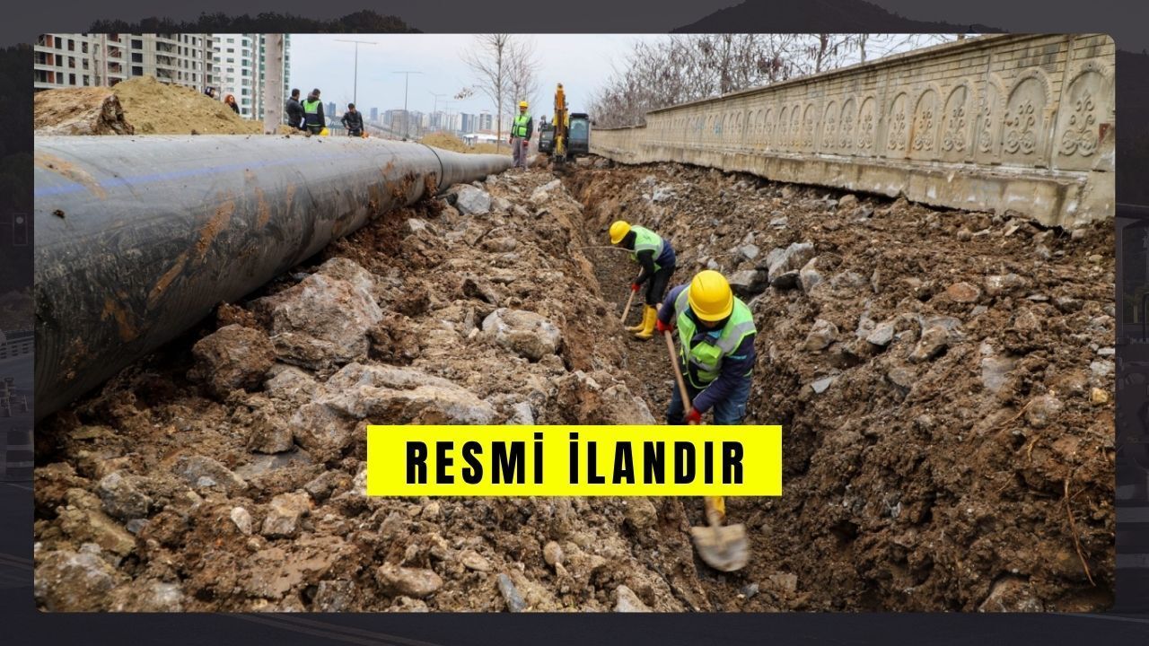 KANALİZASYON-İÇME SUYU-YAĞMURSUYU İŞİ YAPTIRILACAK
