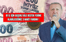 81 İl İçin Geçerli Aile Destek Yerine Alabileceğiniz 3 Nakit Yardım !