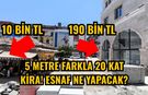 5 metre farkla 20 kat kira! Esnaf ne yapacak?