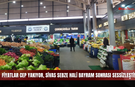 Fiyatlar cep yakıyor, Sivas Sebze Hali bayram sonrası sessizleşti!