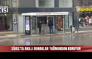 Sivas’ta akıllı duraklar vatandaşın sığınağı oldu