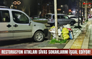 Restorasyon atıkları Sivas sokaklarını işgal ediyor!