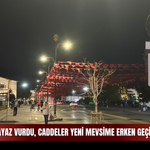 Sivas'ı Ayaz Vurdu, Caddeler Yeni Mevsime Erken Geçiş Yaptı!