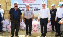 Tarımsal destek sağlandı!