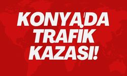 Konya'da iki otomobil kavşakta çarpıştı: 4 yaralı