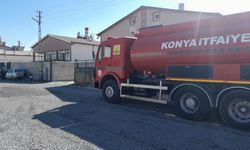 Konya'da balya yangını