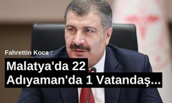 Malatya'da 22, Adıyaman'da 1 kişi Deprem Nedeniyle Yaralandı