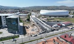 Stadyum Yanı Üst Geçit ve Bağlantı Yolu Yarın Açılıyor
