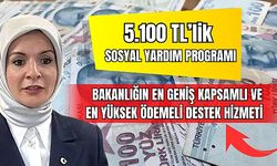5.100 TL'lik Sosyal Yardım Programı: Bakanlığın En Geniş Kapsamlı ve En Yüksek Ödemeli Destek Hizmeti  