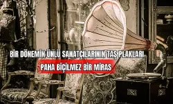 Bir Dönemin Ünlü Sanatçılarının Taş Plakları Paha Biçilmez Bir Miras