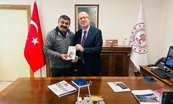 Şentürk Usta'dan Müdüre ziyaret