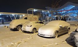 Sivas'ta kar hava ulaşımında iptallere neden oldu