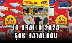 16 Aralık ŞOK Aktüel Kataloğu ŞOK 16 Aralık Cumartesi İndirimli Ürünler