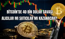 Bitcoin'de 40 Bin Dolar Savaşı: Alıcılar mı Satıcılar mı Kazanacak? 