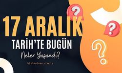 Dünya ve Türkiye'de 17 Aralık Günü Neler Yaşandı? Tarihte Bugün Neler Oldu?
