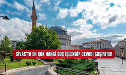 Sivas'ta En Çok Hangi Suç İşlendi? Cevabı Şaşırtıcı!  