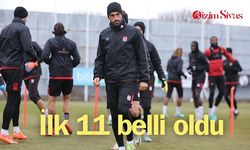 Sivasspor'un İstanbulspor karşısında ilk 11'i belli oldu