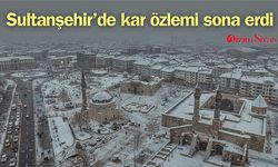 Sultanşehir'de kar özlemi sona erdi