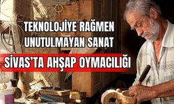 Teknolojiye Rağmen Unutulmayan Sanat Sivas'ta Ahşap Oymacılığı 
