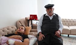 Yaralı askerin dedesi Mehmet Gürbak: “74 torunum var, 5 tanesi cephede”