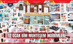 12 Ocak BİM aktüel kataloğu, BİM Market 12 ocak cuma indirimli ürün kataloğu