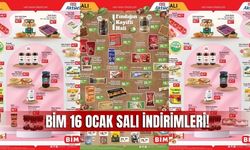 16 Ocak BİM aktüel kataloğu, BİM Market 16 ocak salı indirimli ürün kataloğu
