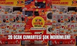 20 Ocak ŞOK aktüel kataloğu, ŞOK Market 20 Ocak cumartesi indirimli ürün kataloğu