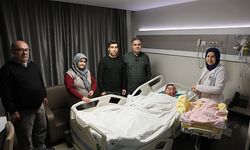 Depremin merkezinden yeni yılın ilk bebeği 'Ecrin Lina'