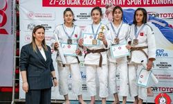 Judo şampiyonasından madalyalarla döndük