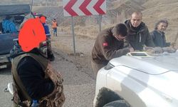 Sivas'ta yasadışı avlanan 4 şahıssa yasal işlem uygulandı