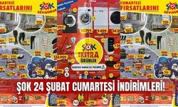 24 Şubat ŞOK aktüel kataloğu, ŞOK Market 24 şubat cumartesi indirimli ürün kataloğu