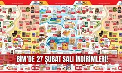 27 Şubat BİM aktüel kataloğu, BİM Market 27 şubat salı indirimli ürün kataloğu