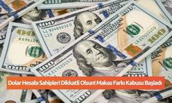 Dolar Hesabı Sahipleri Dikkatli Olsun! Makas Farkı Kabusu Başladı