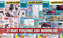 21 Mart A101 aktüel kataloğu A101 market 21 Mart perşembe ürün kataloğu
