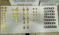 5 milyon liralık kaçak altın ele geçirildi