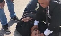Doktorun otomobiline çarptı, ilk müdahaleyi doktor yaptı