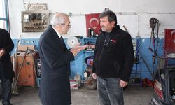 Sanayi esnafından Zeki Kılıç'a ilgi