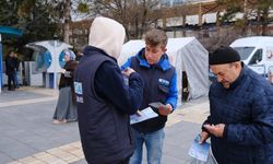 Su tasarrufuna dikkat çekmek için conta dağıttılar